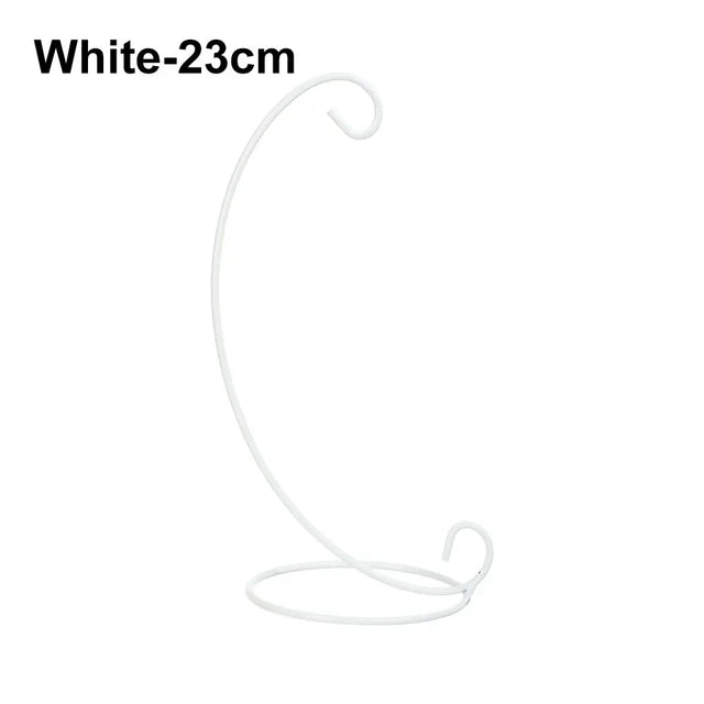 Carvallo-Halter LunaLoop Hängeständer | För glaskulor, ljuslyktor & växter | Metall med lackbeläggning Carvallo