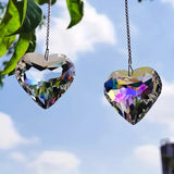 Carvallo LumiKristall Duo | 2-pack Kristallprismor | Regnbåsfångare för fönster, balkong och trädgård Carvallo