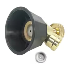 Carvallo Justerbart spraymunstycke | Korrosionsbeständig & rostfritt stål kärna | Fin dimma & stråle-läge – Svart Carvallo