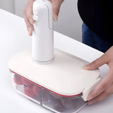 SealMaster Bärbar Vakuumförpackare – Uppladdningsbar, Kompakt Design, Förseglar Mat och Mer Carvallo