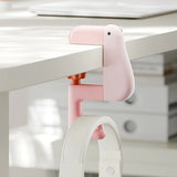 Carvallo QuackHook | Anka-design krokar för bordskant | Ingen borrning | Platsbesparande upphängning för väska och ryggsäck Carvallo