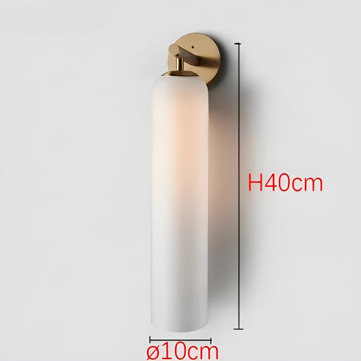 LustraGlow Light - Modern LED-vägglampa för väggmontering av glas Carvallo