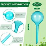 Carvallo växtbevattningskulor | Automatisk droppbevattning | Sparar tid och ansträngning | Genomskinlig PVC Carvallo