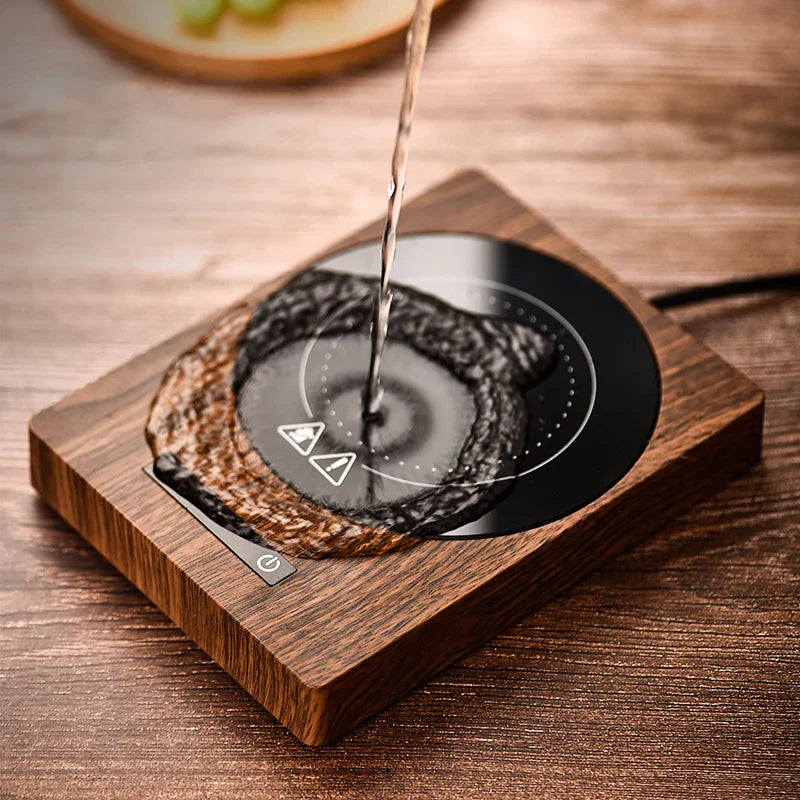 Royaleva Cup Heater Mug Warmer – 5-Temperatur Kaffe & Te Värmeplatta för Skrivbord & Kontor Carvallo