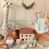 Royaleva Nordisk Stil Giraff Plush - Bedårande Stående Plush Leksak för Barn Carvallo