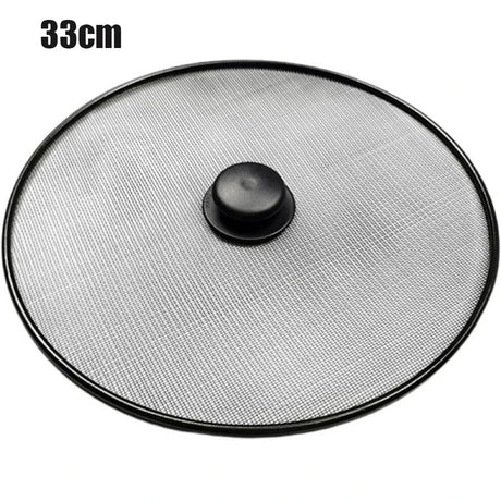 Carvallo KüchenGuard Mesh | 29/33 cm | Värmebeständig Handtag | Anti-fett Nätöverdrag för panna & kastrull Carvallo