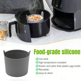 Carvallo Silikonbakformar | Non-stick muffin- & äggformar | För airfryer & ugn | Flexibel & återanvändbar Carvallo