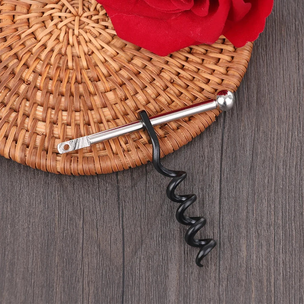 Carvallo Mini Korkskruv med nyckelring | Rostfri flasköppnare för vin & utomhus | Ultralätt & multifunktionell för camping & resor Carvallo