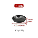 Carvallo Rund Bakform 6/7/8 Tum med Handtag | Non-stick Bakform för Tårtor, Pizza & Airfryer | Stål Bakform med Beläggning | Ugns- & diskmaskinssäker Carvallo