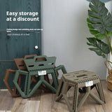 Carvallo Klapphocker | Fällbar Utomhus-Hocker | Hög Bärkapacitet | Kompakt & Väderbeständig Carvallo