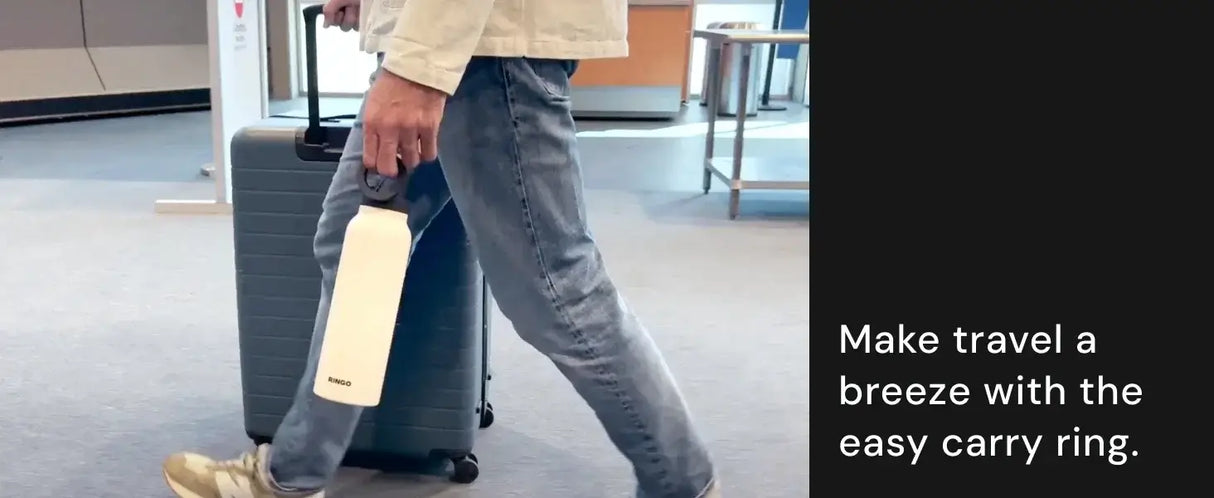 Royallure Magnetisk Vattenflaska – Isolerad, Telefonhållande, Läckagefri Design Carvallo