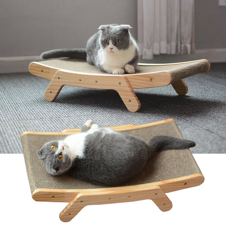 Wooden Cat Scratcher Bed bellasverige