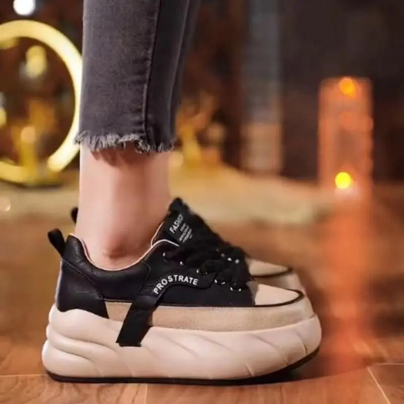 Mjuka sneakers med tjock sula för kvinnor-Shoes for Women-Hemnix-Hemnix