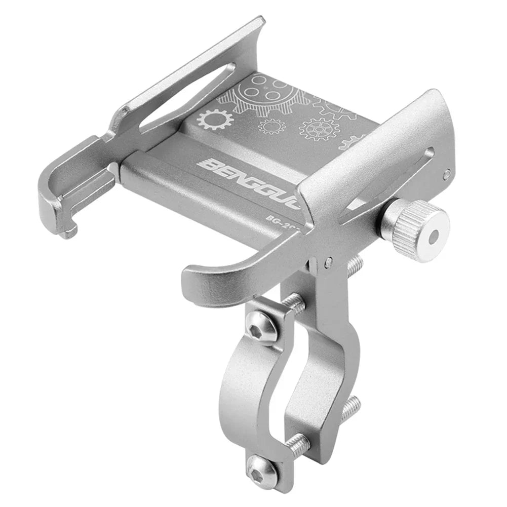 Carvallo Handyhållare RideGrip 360 Pro | 360° vridbar | Aluminiumlegering | Stötsäker & Säkert | För Carvallo, motorcykel & E-scooter Carvallo