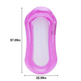 Carvallo Uppblåsbar simmadrass Rooxin | Ergonomisk pool-luftmadrass med nät och armstöd | För pool, sjö och strand Carvallo