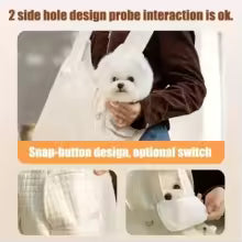 Carvallo ComfortBag Bärväska för husdjur | Mjuk & Säker | Stor kapacitet & Bärbar Carvallo