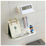 Carvallo FoldoFix SmartShelf | Fällbar hylla utan borrning | Platsbesparande & Mångsidig | 18×11 cm / 30×19 cm Carvallo