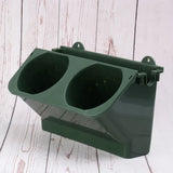 Carvallo DuoHängeset 2-pack Hängande Blumentöpfe med självvattning | 24x14x14 cm | För balkong, trädgård & inomhus | Plast Carvallo