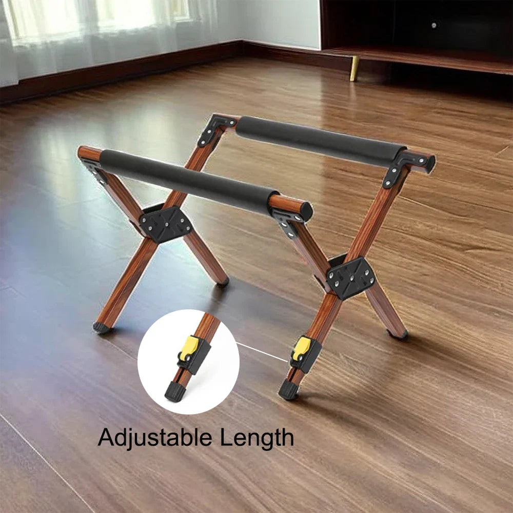 Carvallo-Ställ SolidChill Bas | Fällbar & Halkfri | Upp till 50 kg belastbar | För Camping, BBQ & Utomhus Carvallo