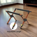 Carvallo-Ställ SolidChill Bas | Fällbar & Halkfri | Upp till 50 kg belastbar | För Camping, BBQ & Utomhus Carvallo