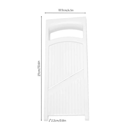 Carvallo Potatis- och Grönsakskärare | Praktisk Multiskärare | Rostfri kniv & Upphängningskrok | För Frukt & Grönsaker Carvallo
