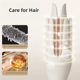 Carvallo Lockenstäbe Styliona SpinWave | Rotating Curler & Straightener in one | Tourmaline-Ceramic | Ø 3,1 cm+ Carvallo