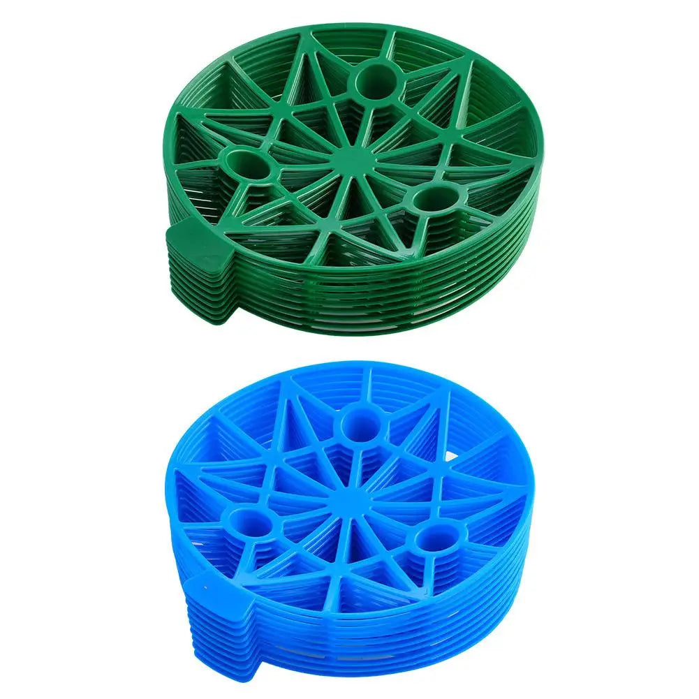 Carvallo | 10-pack vattenmelonhållare för trädgården | 19,5 × 3,5 × 2 cm | Robust PP-brickor mot markkontakt & förruttnelse Carvallo