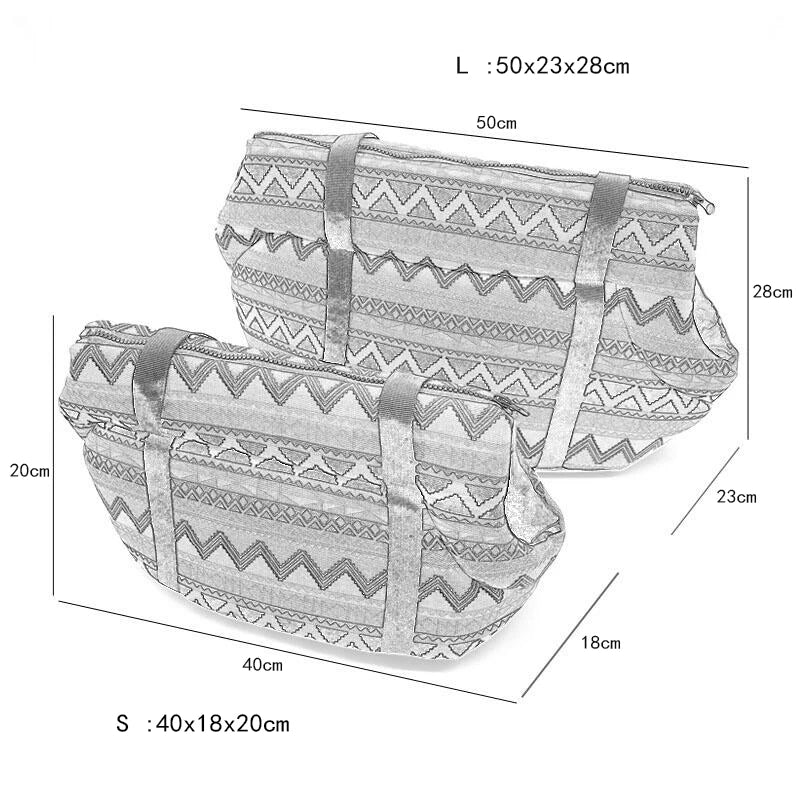 Carvallo Klassisk Husdjursbärväska | Mjuk & Bekväm Transportväska för Hundar & Katter | Utomhus Resväska Carvallo