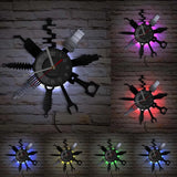 AutoReparation - Vinyl Väggklocka med Modern Garage Design Carvallo