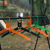 Carvallo Fällbar Utomhus-Klädhängare i Aluminium | Ultralätt & Halkfri | Kompakt för Camping, Resor & Vandrare | Bärbar Torkhängare Carvallo