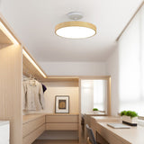 Semi-Flush Trä LED Taklampa – Modern Stil Carvallo