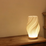 Lumora Serene Wavecrest Lampa - Modern Dimmbar Vågformad LED Ljuskälla för Elegant Heminredning Carvallo