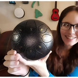 SerenityTone Trumma - Stålmun Water Utomhus Regn Trumma med Väska Carvallo