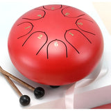 SerenityTone Trumma - Stålmun Water Utomhus Regn Trumma med Väska Carvallo