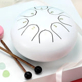 SerenityTone Trumma - Stålmun Water Utomhus Regn Trumma med Väska Carvallo