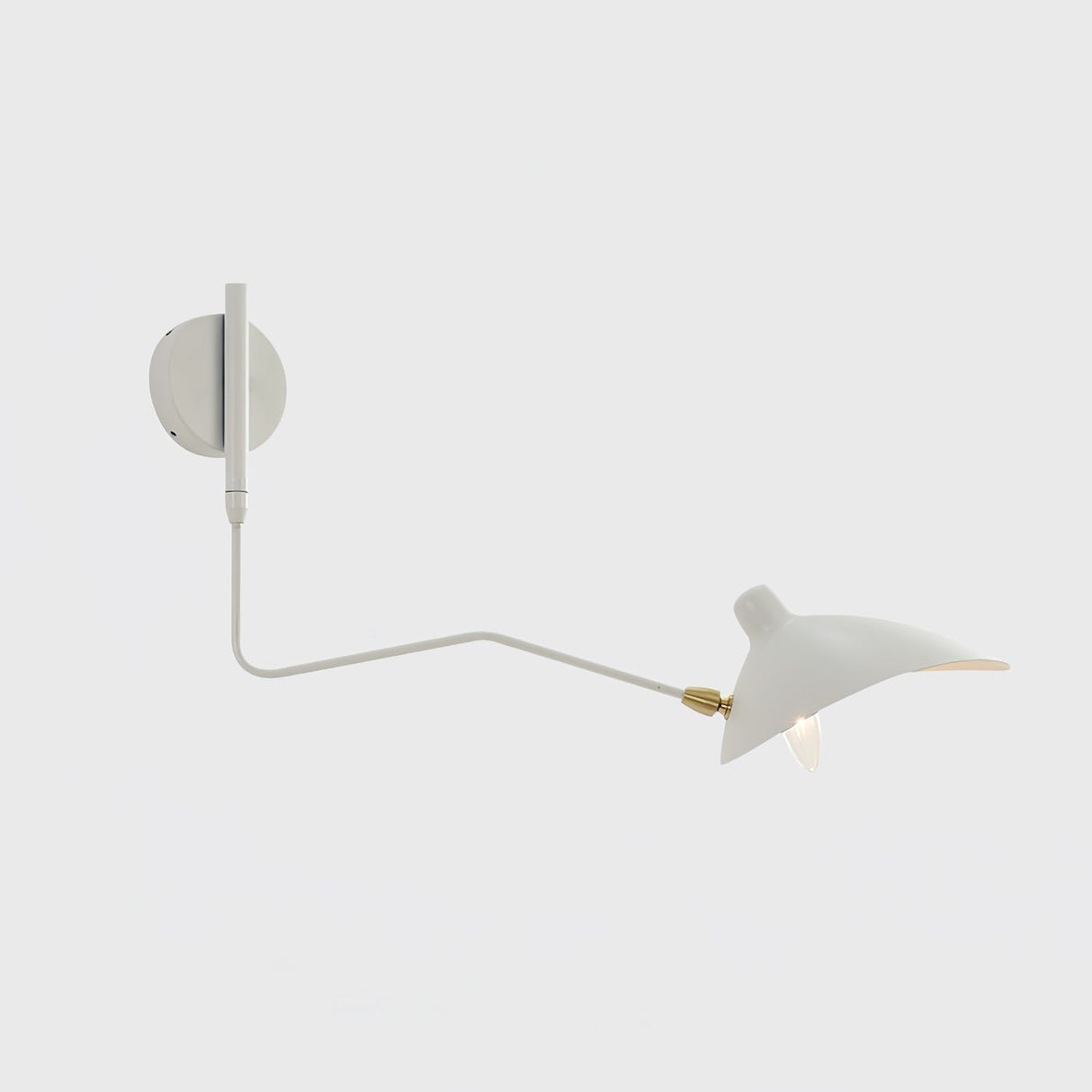 Äkta Serge Mouille Vägglampa – Designer Minimalistisk Sconce Carvallo