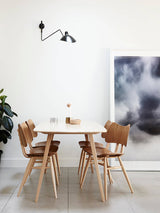Äkta Serge Mouille Vägglampa – Designer Minimalistisk Sconce Carvallo