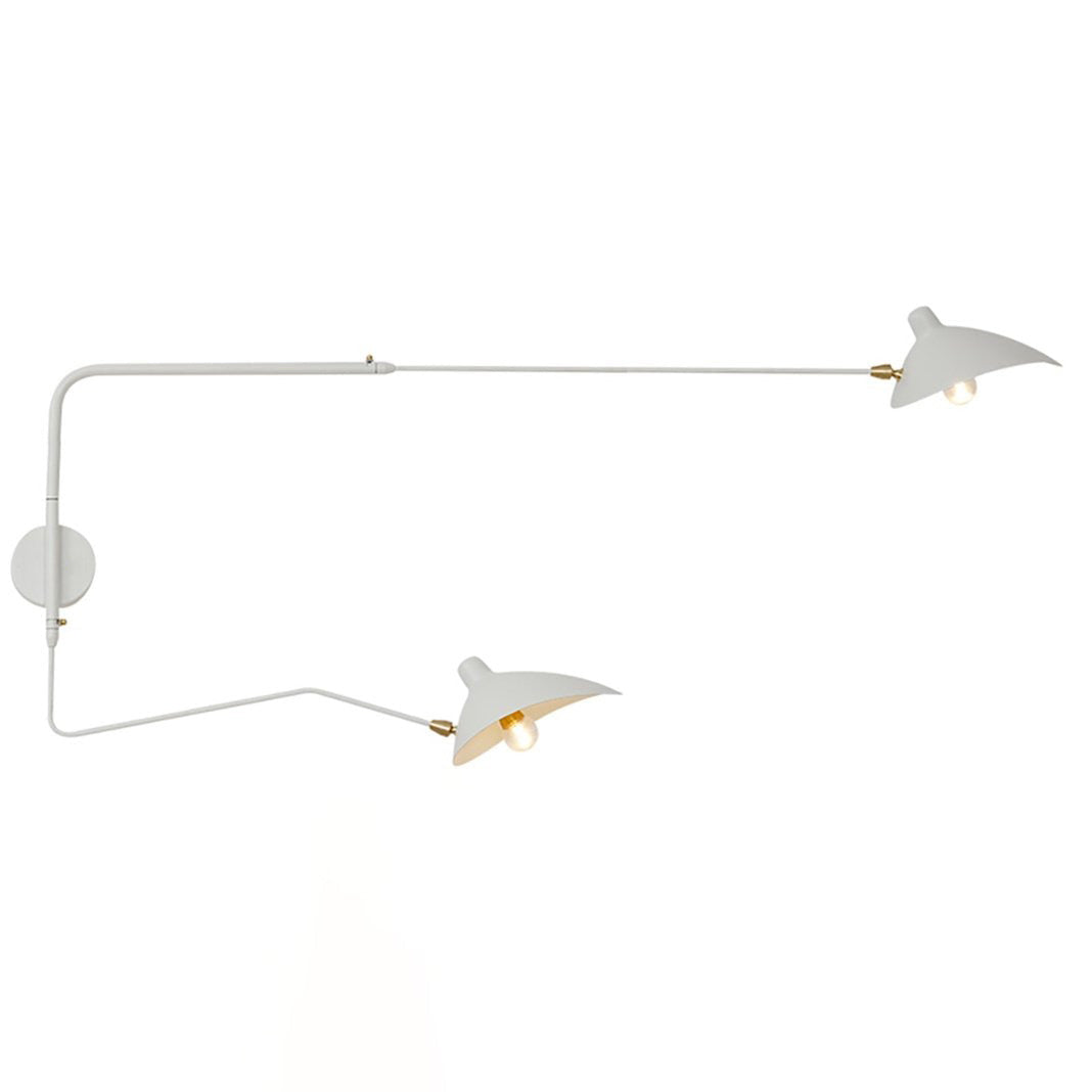 Äkta Serge Mouille Vägglampa – Designer Minimalistisk Sconce Carvallo