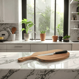 Serveringsbräda i akacia – Premiumkvalitet med handtag Carvallo