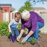 Carvallo Kids Trädgårdsspade Set | Färgglad & Brist säker | För Trädgård, Strand & Barn | Plast 25 cm Carvallo