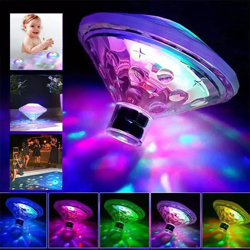 Carvallo LED-Underwater Light AquaLuma | RGB Color Change | IP67 Waterproof | For Pool, Bathtub & Party Carvallo