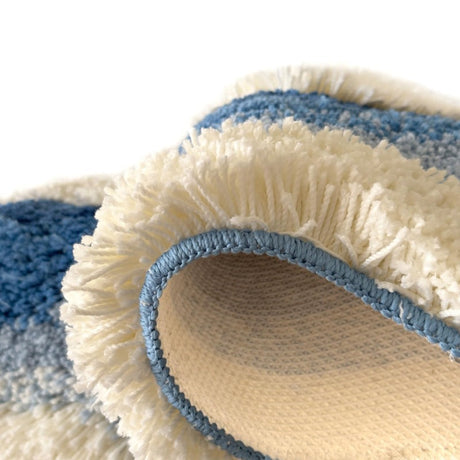 Aesthetic Wave Tufted Rug – Havsinspirerad Mjuk & Halkfri Matta Carvallo