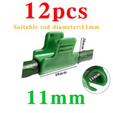 Carvallo GripPlanta | 12-pack plastklämmor | Rutschfest & väderbeständig Carvallo