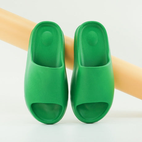 Halkfria Sköna Tofflor-Shoes for Women-Hemnix-Grön-35-Hemnix