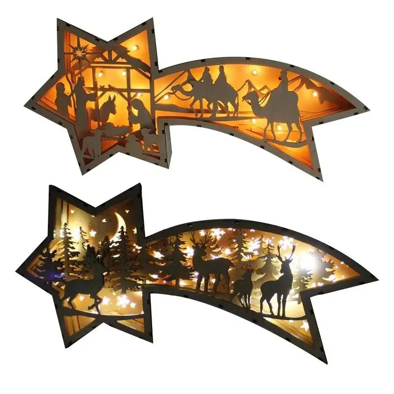 Carvallo - Elegant stjärnljus med invecklat laserskuret design Carvallo