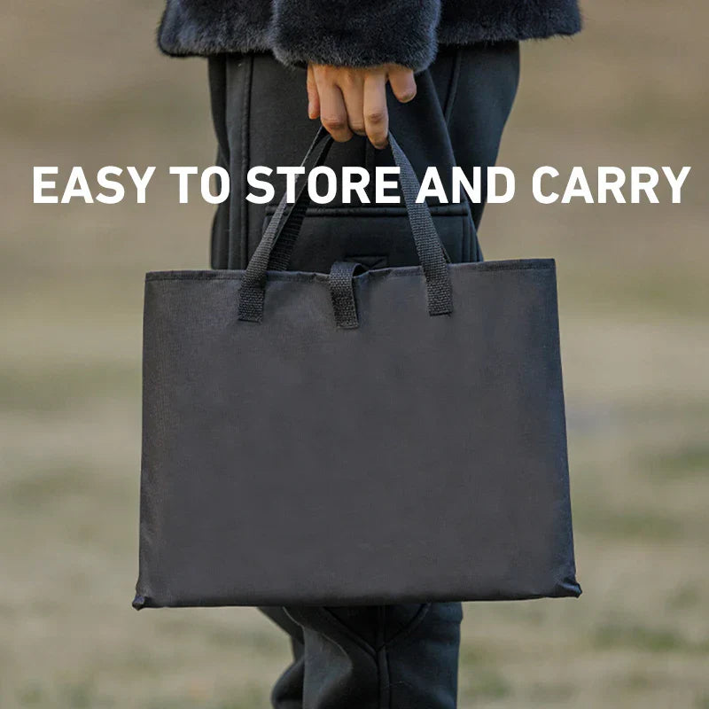 Carvallo Fällbart Campingställ | 3 Nivåer | Bärbart & Stabilt | Utomhus Förvaringshylla för Picknick, BBQ & Camping Carvallo