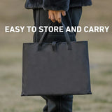 Carvallo Fällbart Campingställ | 3 Nivåer | Bärbart & Stabilt | Utomhus Förvaringshylla för Picknick, BBQ & Camping Carvallo