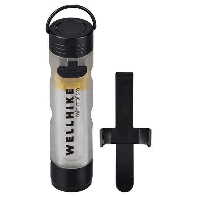 Carvallo ficklampa LUMIRO PocketBeam | 350 lm | Magnetisk & med krok | USB-C uppladdningsbar | För camping & utomhus Carvallo