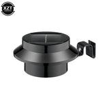 Carvallo Zaunleuchte Solvigo | Dubbel energikälla | Automatisk skymningssensor | Vattentät & Hållbar Carvallo