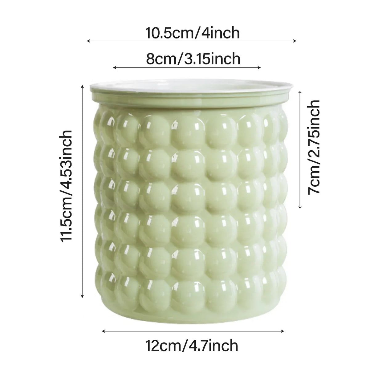 Carvallo Hydroponisk Blomkruka | Självbevattnande & Modern | För Inomhusväxter | 3-pack Carvallo